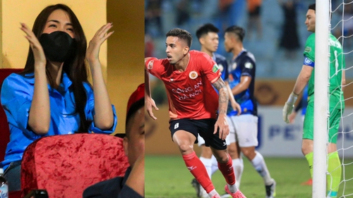 Hòa Minzy 'tiếp lửa' cho CAHN, phấn khích trước màn thoát hiểm ngoạn mục cuối trận