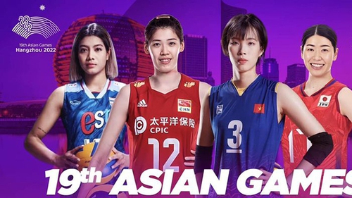 Lịch thi đấu bóng chuyền ASIAD 2023 hôm nay: Việt Nam  vs Trung Quốc