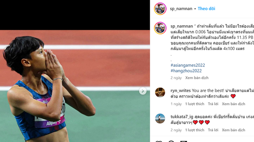 VĐV điền kinh Thái Lan tự nhận mất huy chương ASIAD 2023 vì... ngực nhỏ