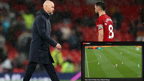 Kênh chính thức của MU 'tự an ủi' khi đăng video đội nhà thắng Man City 3-0 gây ngạc nhiên