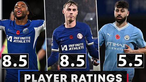 Bảng xếp hạng Ngoại hạng Anh vòng 12: Liverpool và Arsenal tạo áp lực cực nóng vào Man City