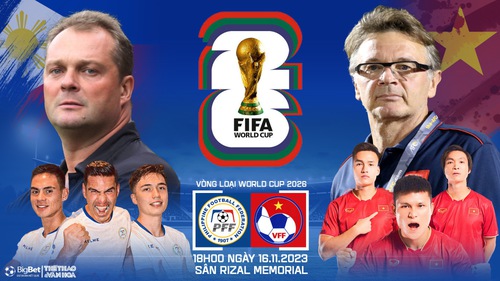 Nhận định bóng đá Philippines vs Việt Nam (18h00 hôm nay), vòng loại World Cup 2026