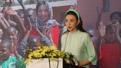 Thùy Tiên tham gia Diễn đàn Thanh niên Chữ thập đỏ, Trăng lưỡi liềm đỏ Châu Á – Thái Bình Dương
