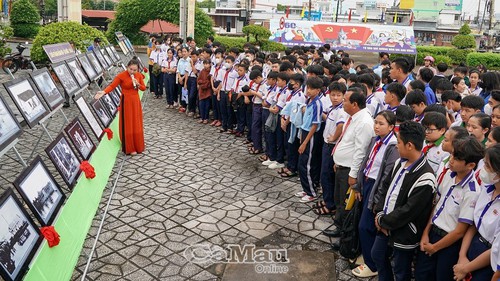 Hoạt động ngoại khóa ý nghĩa của học sinh Cà Mau