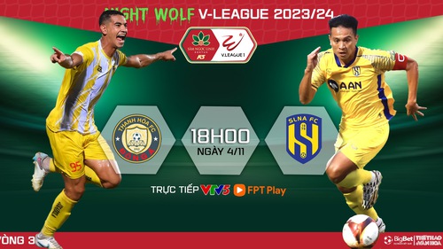 Nhận định bóng đá Thanh Hóa vs SLNA (18h00 hôm nay 4/11), V-League vòng 3 