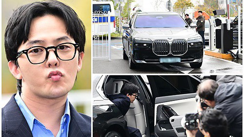 G-Dragon đi siêu xe đến cảnh sát trình diện sau cáo buộc ma tuý