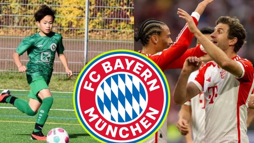 Cầu thủ Việt kiều thi đấu ở Đức, được ký hợp đồng với Bayern Munich