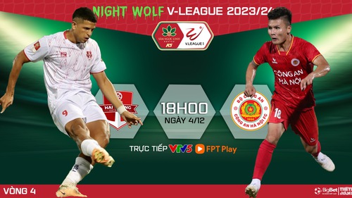 Nhận định bóng đá Hải Phòng vs CAHN (18h00, 4/12), V-League vòng 4 