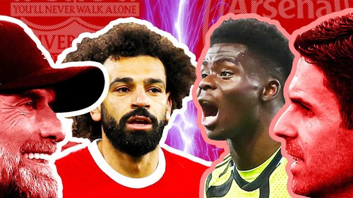 Lịch thi đấu bóng đá hôm nay 23/12: Trực tiếp Liverpool vs Arsenal