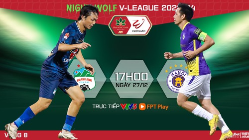 Nhận định bóng đá HAGL vs Hà Nội (17h00 hôm nay), V-League vòng 8 
