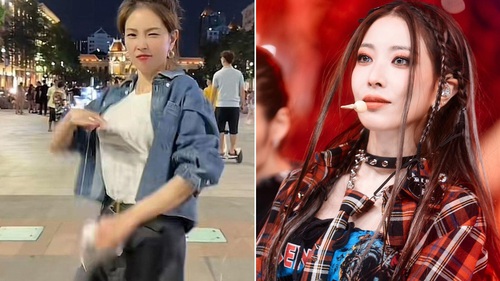 BoA nhảy Tiktok trên phố Nguyễn Huệ, nhiều fan than không nhận ra idol Hàn