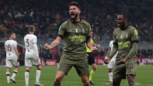 Video bàn thắng Milan 1-0 Torino: Giroud tỏa sáng, Milan tìm lại niềm vui chiến thắng