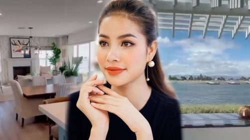 
Phạm Hương được ông xã tặng biệt thự sang chảnh giữa trời Tây có view sông 'bạc tỷ'