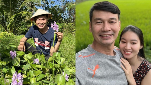 Hôn nhân đến muộn và cuộc sống vui thú điền viên của Tiết Cương bên bà xã kém 26 tuổi