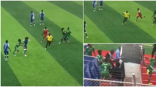 Rượt đánh trọng tài nam như phim hành động, nhóm cầu thủ nữ Congo nhận cái kết đắng