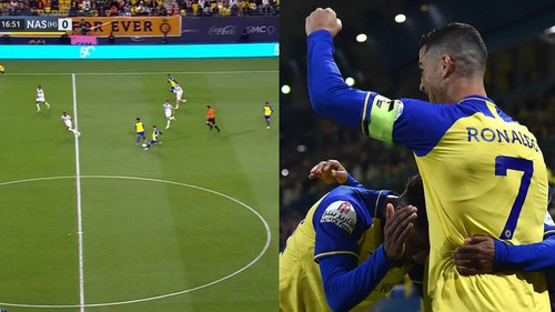 Ronaldo cú đúp kiến tạo, Al-Nassr thắng kịch tính nhờ VAR 