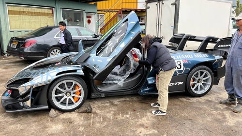 Cùng là McLaren Senna nhưng chiếc được đồn đoán về Việt Nam này khủng hơn xe của ông Đặng Lê Nguyên Vũ và Hoàng Kim Khánh