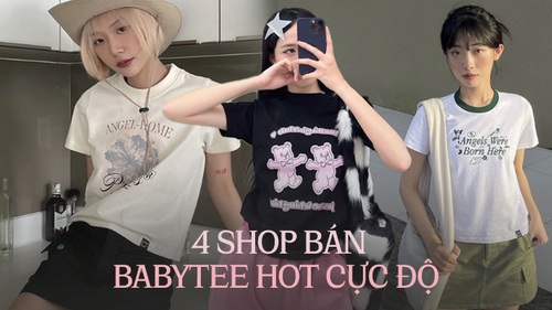 Tranh thủ lúc áo baby tee đang hot rần rần, chị em ghim ngay 4 local brand có nhiều mẫu đẹp lại 'chất' 