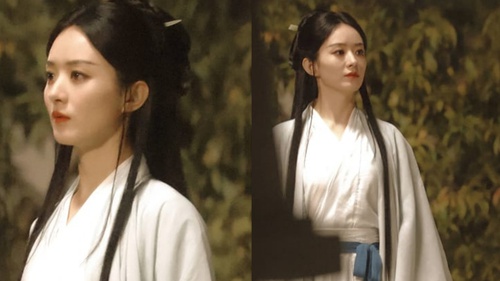 Triệu Lệ Dĩnh mặc váy trắng đẹp mê mẩn, tạo hình thế nào mà được gọi là 'thần tiên tỷ tỷ'