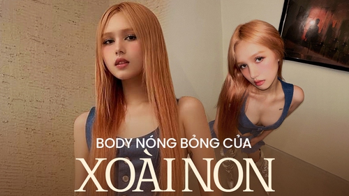 Xoài Non khoe giảm cân thành công hậu Tết, body vạn người mê

