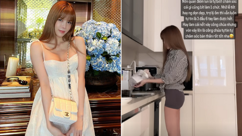 Thiều Bảo Trâm giàu cỡ nào: Chi 136 triệu sắm máy lọc nước xịn, nhà bếp toàn xài đồ gia dụng đắt tiền 