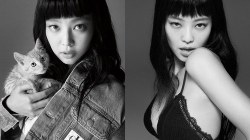 Jennie Blackpink đẹp hút hồn trong chiến dịch quảng bá Calvin Klein mới