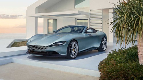 Ferrari Roma mui trần ra mắt: Hưởng trời xanh, ngắm sao sau 13,5 giây ngay ở vận tốc 60km/h 