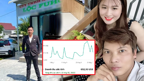 Từng nhận 1,6 tỷ từ Youtube, Lộc Fuho công khai số tiền mới nhận trong tháng đầu năm khiến nhiều người ngỡ ngàng 