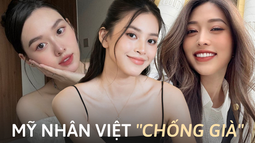 Bí quyết 'chống già' của Hoa và Á hậu Việt: Tiểu Vy dùng mặt nạ ngừa lão hoá, Phương Nga khen nức nở chai serum 'quốc dân'