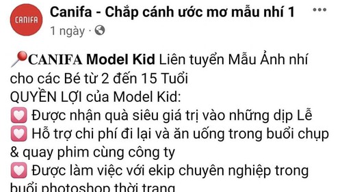 Hàng loạt phụ huynh bị lừa mất tiền khi tham gia các group tuyển mẫu nhí: Mượn danh thương hiệu thời trang nổi tiếng, bắt "làm nhiệm vụ" trên Telegram
