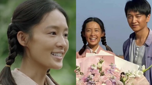 Hết hồn với nhan sắc của Lý Thấm trong phim đóng cùng Trần Hiểu: Da đen nhẻm, ăn mặc quê mùa