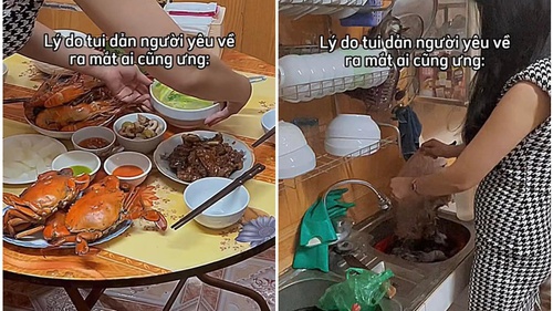 Tranh cãi chuyện cô gái hùng hục nấu cả mâm cơm khi về ra mắt: Phụ nữ đảm đang quá là khổ, việc gì cũng đến tay?