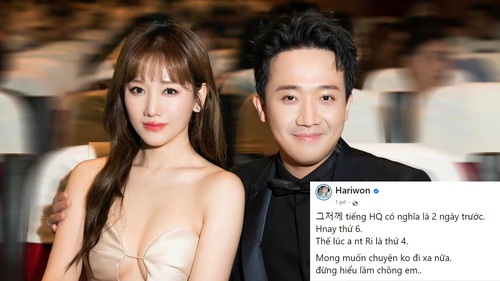 Hari Won bênh chồng, vô tình tiết lộ nguyên tắc ăn chia khi đi chơi của nhóm bạn Trấn Thành 
