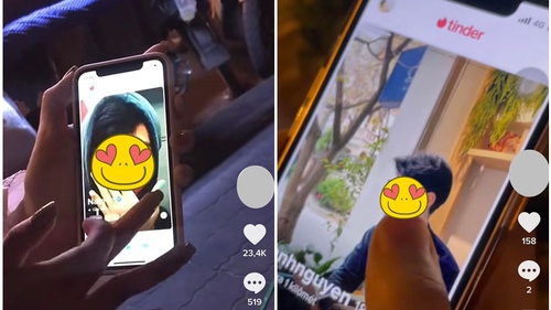 Mở TikTok ra rồi quẹt Tinder cho cả nghìn người xem, cười ha hả chê anh này xấu - chị kia nói nhiều: Tưởng vậy là duyên?