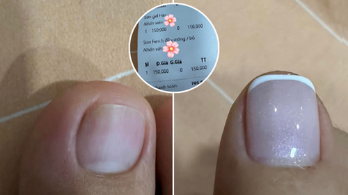 Nữ nhân chia sẻ bộ nail giá 700k, netizen tức dùm: “Về quê làm có khi lại đẹp hơn!”