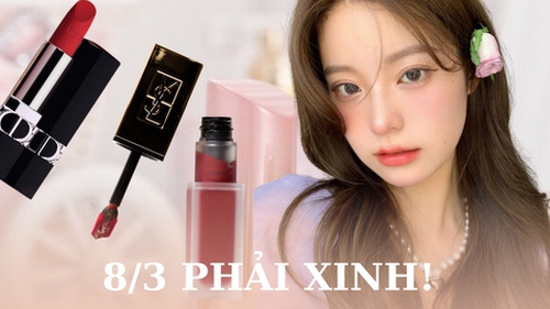 7 màu son đẹp mê tơi giúp nàng xinh xịn lên vài chân kính, 8/3 này không diện thì phí ghê! 