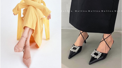 10 mẫu giày cao gót hack chân thon dài, thêm nét sang chảnh cho style công sở của các chị em