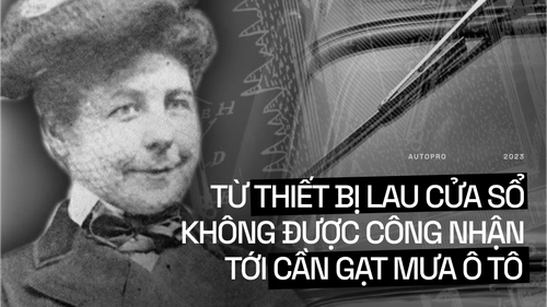 Không ngờ tắc đường lại giúp người phụ nữ này phát minh ra gạt mưa ô tô
