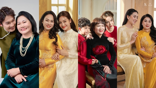 Đình Tú, Thuỳ Anh của 'Đừng nói khi yêu' chia sẻ những khoảnh khắc hạnh phúc bên mẹ