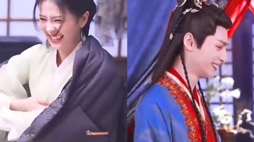 Hậu trường ‘Trường nguyệt tẫn minh’: Mê mẩn nụ cười tươi như hoa của Bạch Lộc, La Vân Hi có hành động ‘cưng xỉu’