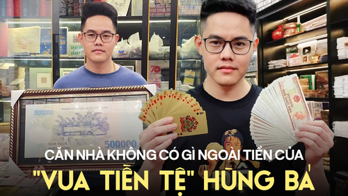 Căn biệt thự kim tiền của 'vua tiền tệ' Hùng Bá: Tiền ‘dát’ từ ngoài cổng, choáng ngợp nhất là BST tiền cổ có loạt seri quý hiếm trị giá hơn 10 tỷ đồng