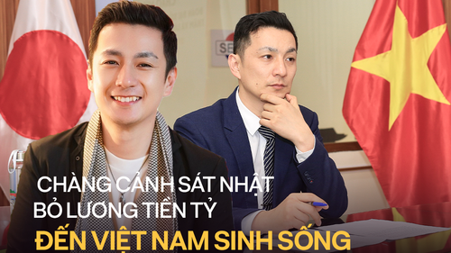 Cựu cảnh sát Nhật Bản bỏ lương tiền tỷ đến Việt Nam sinh sống: ‘Kể cả nhận mức lương 3-4 triệu/tháng tôi vẫn hạnh phúc”