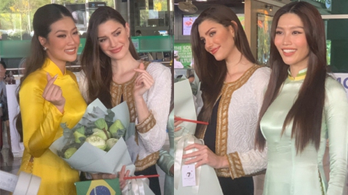 Soi cận nhan sắc Hoa hậu đẹp nhất thế giới đến Việt Nam, qua camera thường mà vẫn đẹp bất chấp