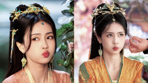 'Trường nguyệt tẫn minh': Bạch Lộc 'chu mỏ', mặt mày lấm lem trông đáng yêu 'xỉu' 