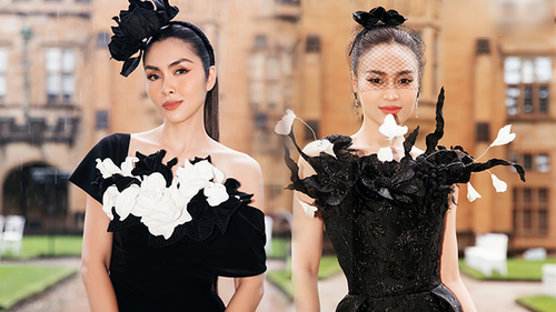 'Ngọc nữ Vbiz' hai thế hệ Hà Tăng - Lan Ngọc đọ visual nét căng khi dự sự kiện ở Úc, nhưng gây tiếc nuối vì 1 lý do 