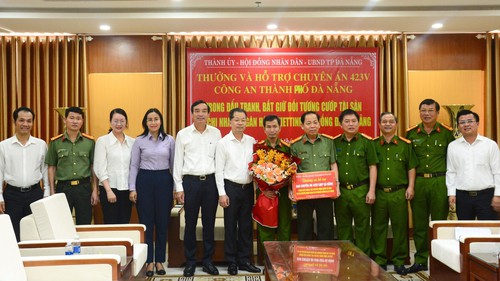Đà Nẵng tuyên dương lực lượng phá án thành công vụ cướp ngân hàng
