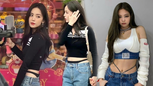 Cùng 'đu' trend để mặc cạp trễ để lộ dây quần: Cổ Lực Na Trát bị 'ném đá' tới mức phải lên tiếng, Jennie và sao quốc tế lại được khen