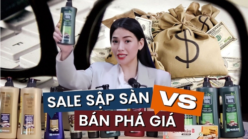 Phân biệt 'sale sập sàn' - 'bán phá giá': Hà Linh và Dược phẩm Hoa Linh ở vế nào?