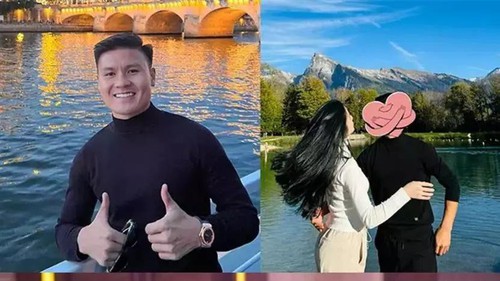 Chu Thanh Huyền sang Pháp sưởi ấm trái tim Quang Hải, hẹn hò cực lãng mạn tại xứ sở tình yêu