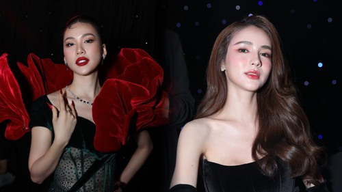 Dàn sao hội ngộ tại Chung kết Miss International Queen Vietnam 2023: "Thiên thần chuyển giới Thái Lan" đọ dáng cùng các người đẹp Vbiz